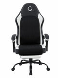 GUNGNIR Arctic White Gamingstol G-Hybrid Leather