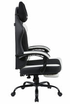 GUNGNIR Arctic White Gamingstol G-Hybrid Leather