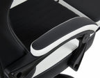 GUNGNIR Arctic White Gamingstol G-Hybrid Leather