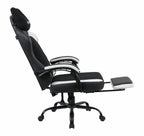GUNGNIR Arctic White Gamingstol G-Hybrid Leather
