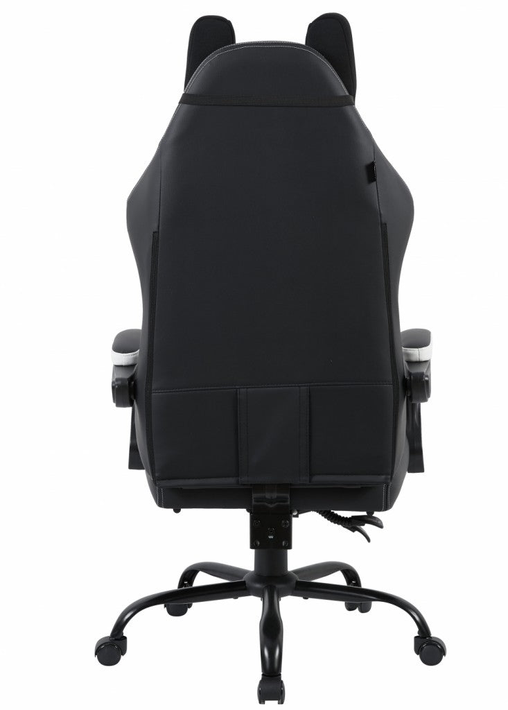 GUNGNIR Arctic White Gamingstol G-Hybrid Leather